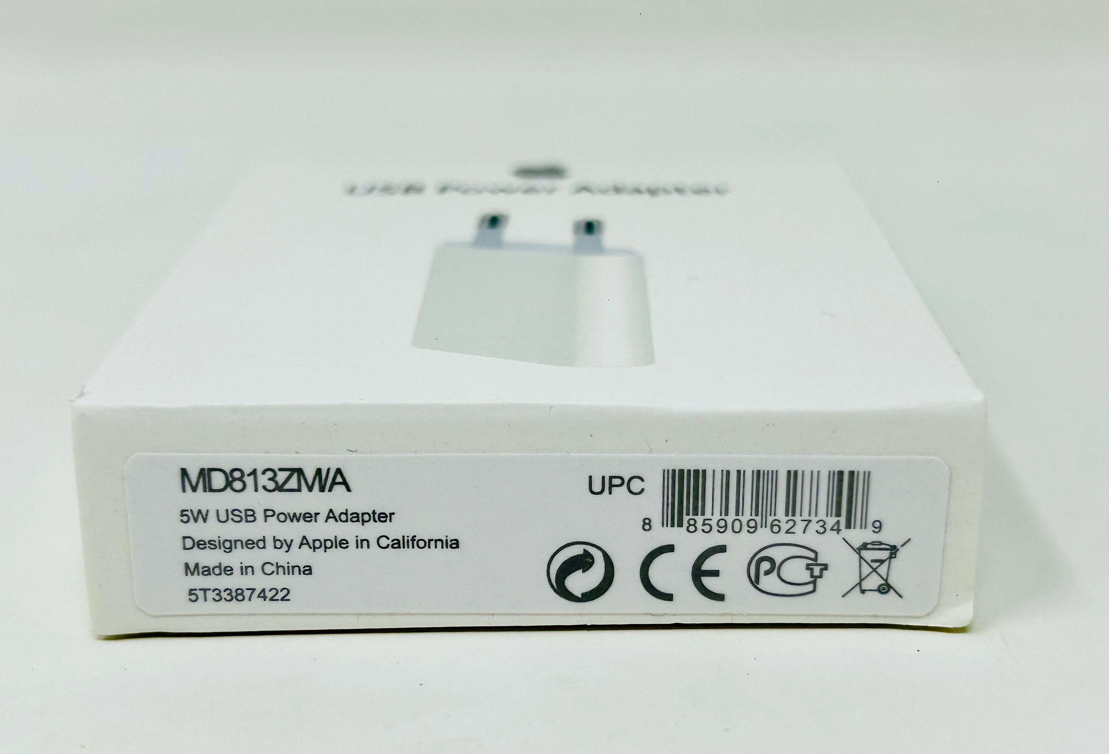 Оригинален Адаптер Зарядно 5W  за Apple iPhone от 5 до 11ProMax