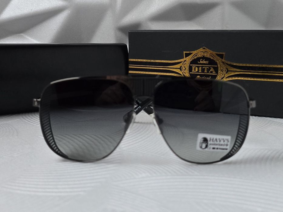 Мъжки слънчеви очила dita с капаци отстрани с поляризация