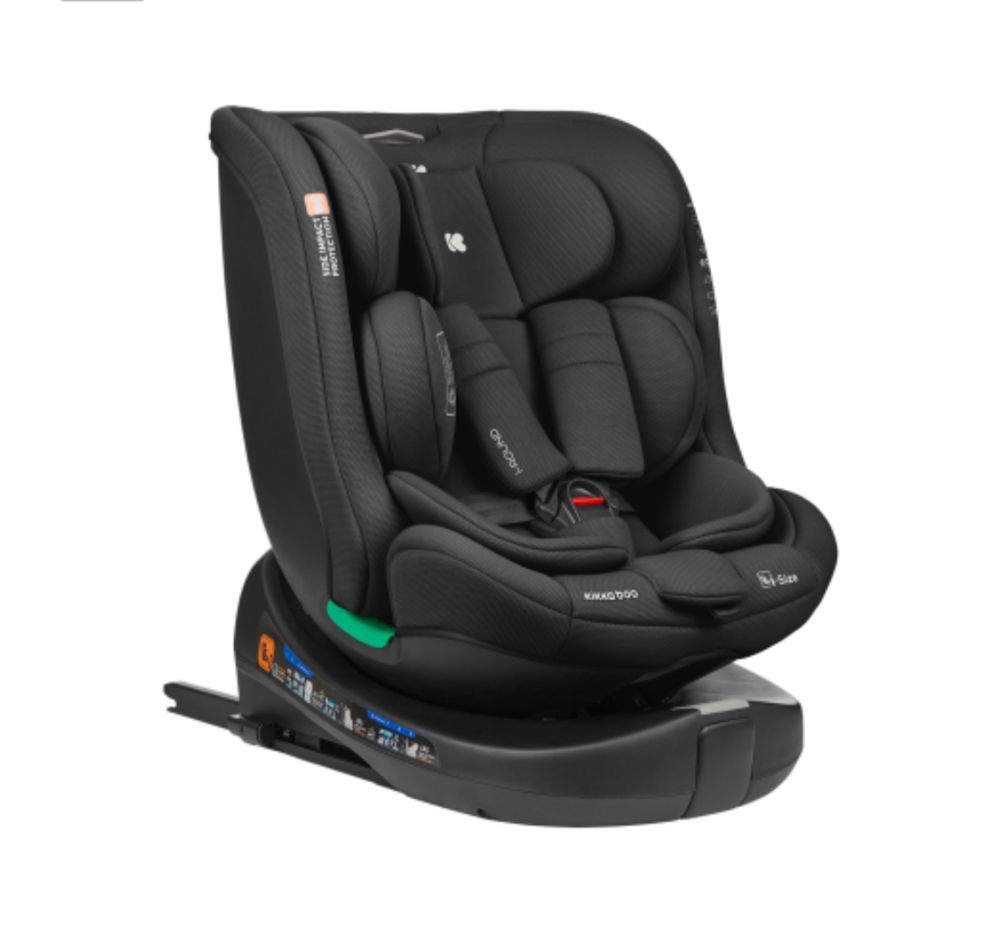 Столчета за кола i-Round i-size ISOFIX 40-150см 360” въртене краш тест