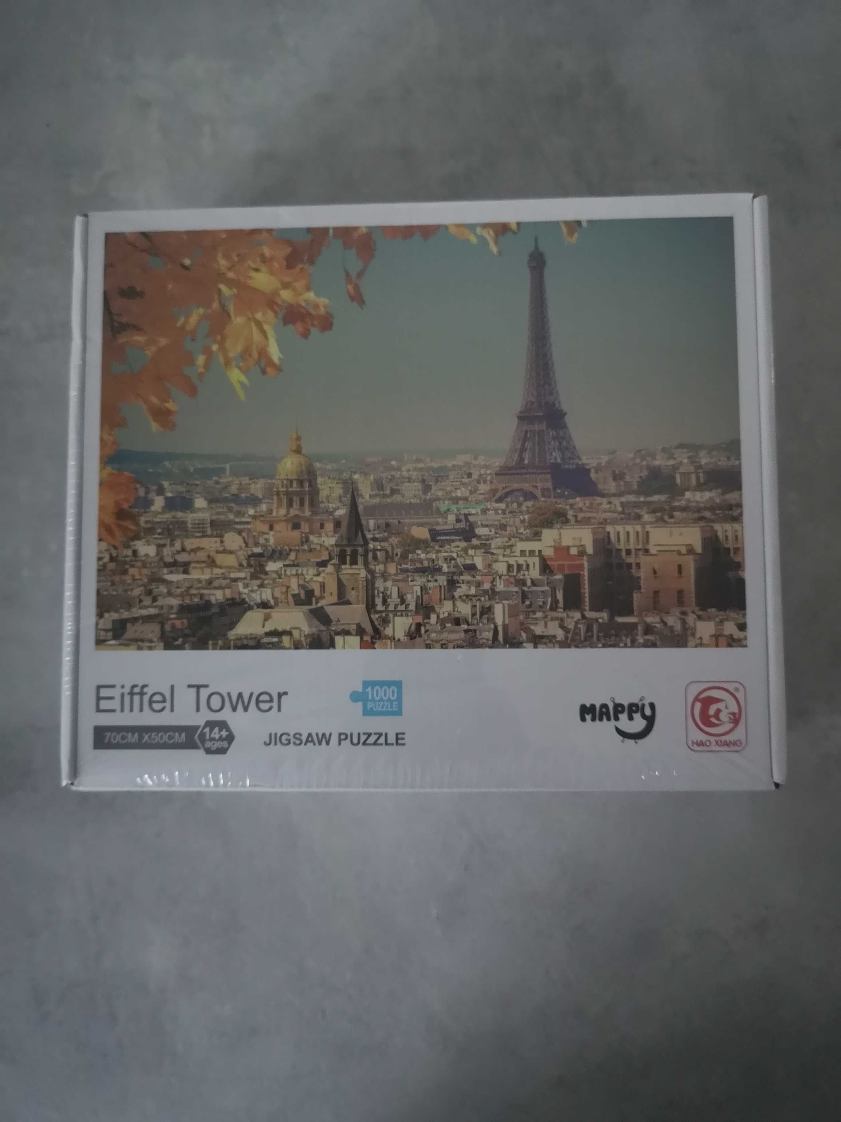 Puzzle Mappy - Turnul Eiffel, 1000 piese