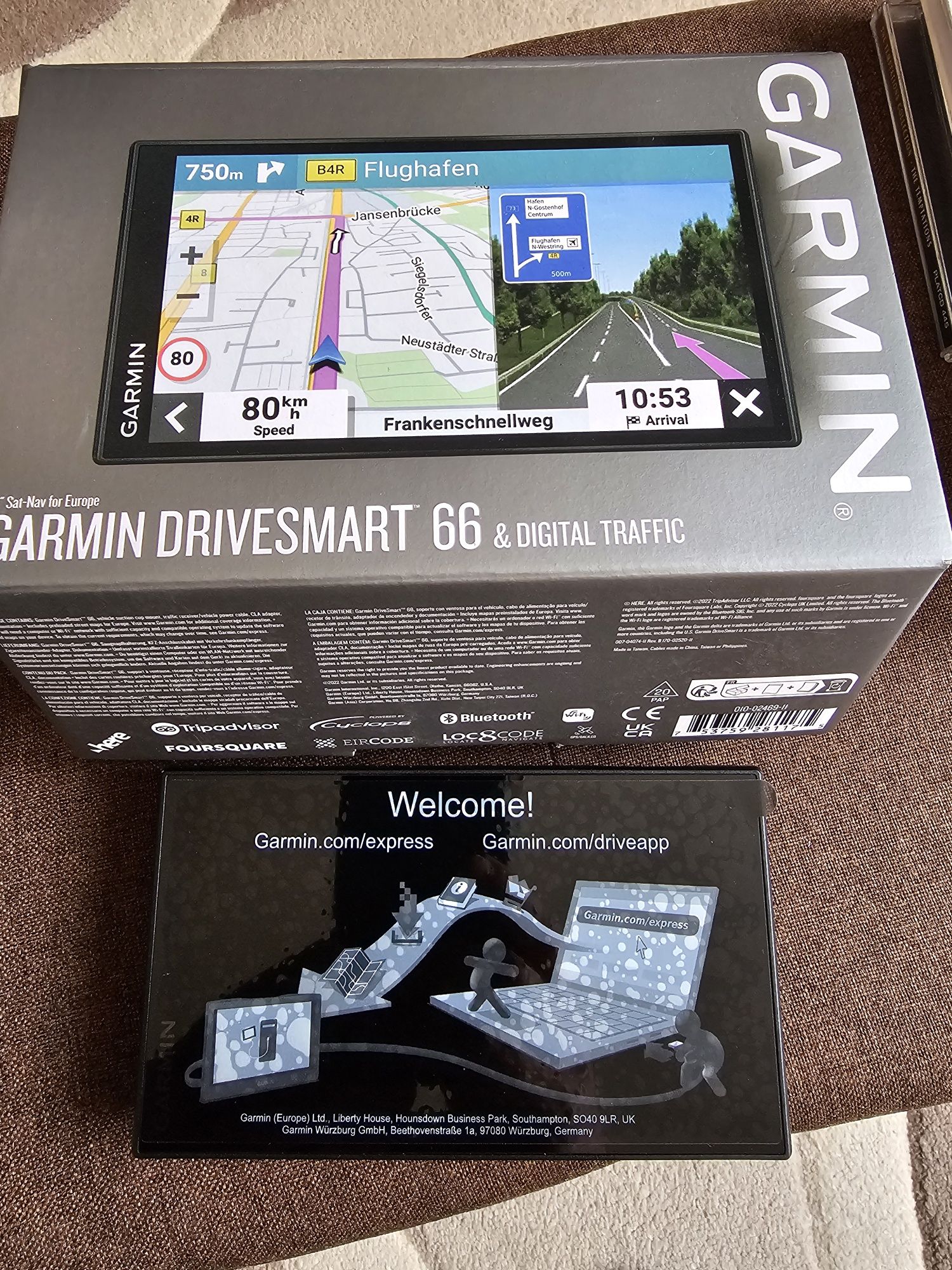 Garmin Drivesmart 66 digital traffic - Навигация