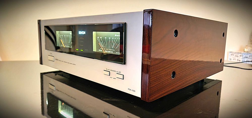 Denon Poa-1500, 2x150W ,VU-metre