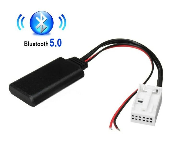 Промо!BLUETOOTH 5.0 Aux адаптер (кабел) BMW E60 E90 E53 E39 E46 Е70