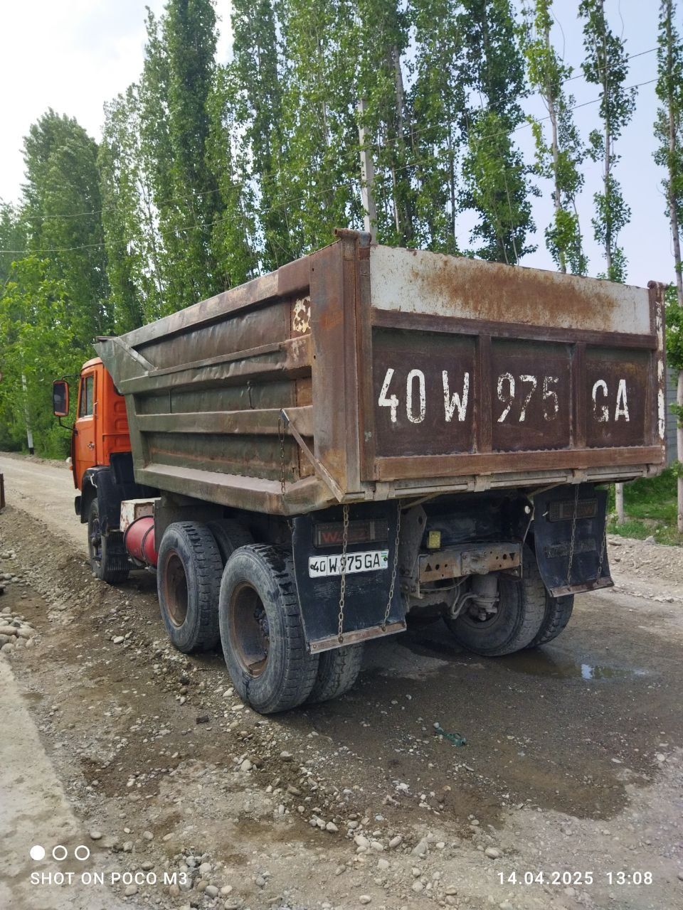 КАМАЗ  5511 в рабочем состоянии