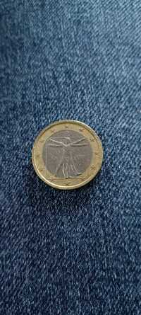 Moneda 1 euro Leonardo