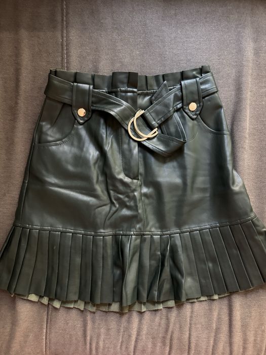 Кожена пола Zara