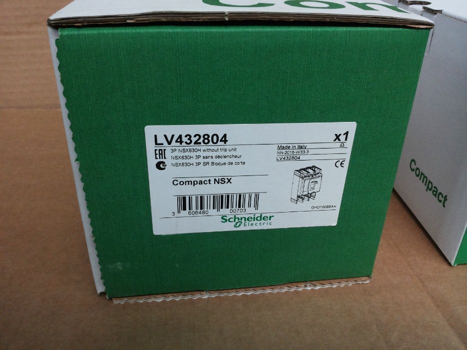 Автоматичен прекъсвач Schneider Compact 3P NSX400H с защита