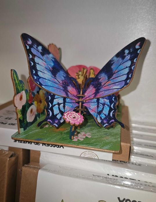 НОВО! Налични Нови Дървени 3D пъзел в 4 модела