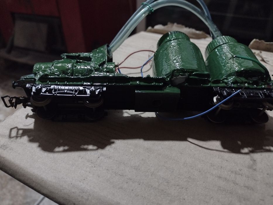 Vagon modificat scara Ho