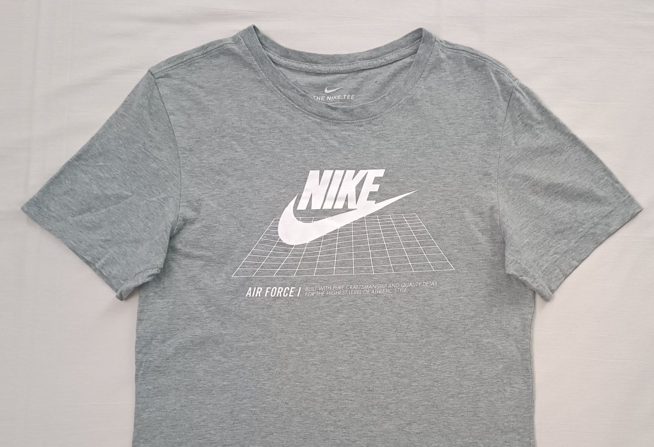 Nike AIR Force 1 Tee оригинална тениска S Найк спорт памук фланелка