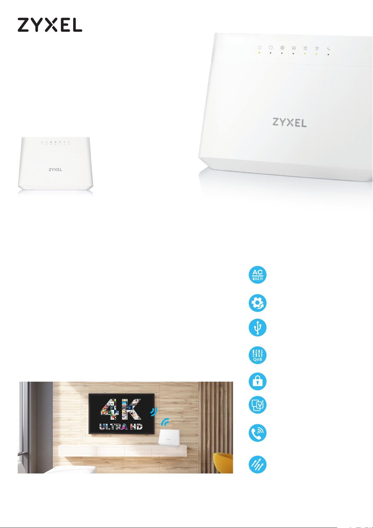 Wi Fi  Routr    model ZXEL T50