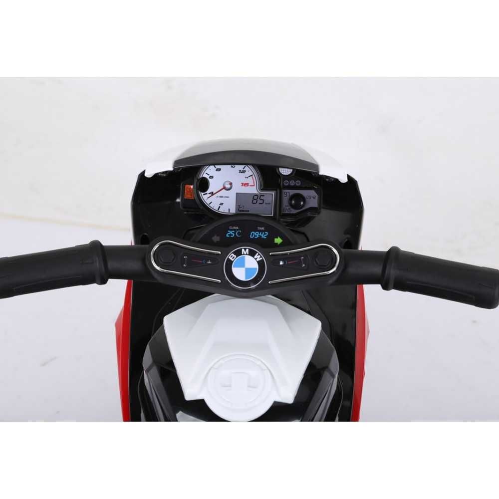 Motocicleta electrica pentru copii BMW rosie - pret 299 lei