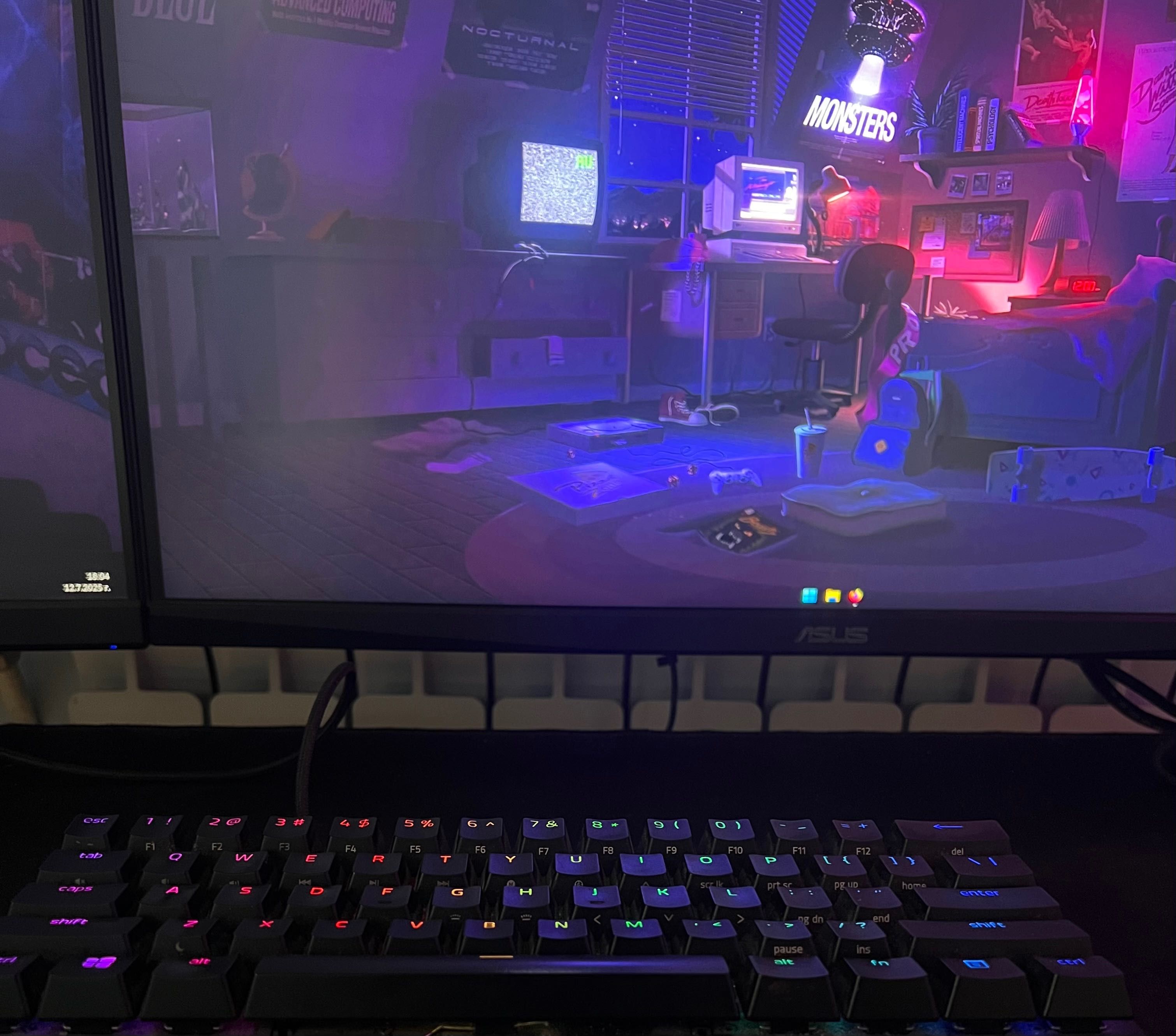 Razer Huntsman mini 60% Purple switch