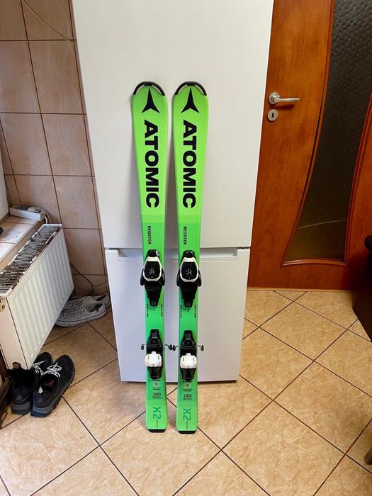 Schiuri copii 130 cm atomic rester x2