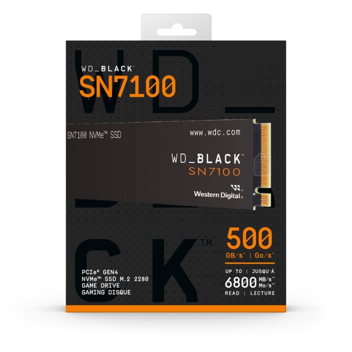 SSD Western Digital Black SN7100, 500 GB