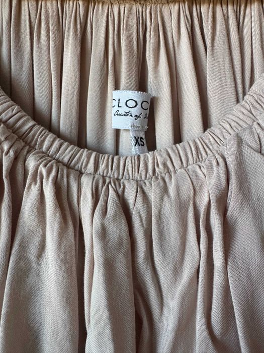 Rochie ampla din batist cu volane Cloche Creator