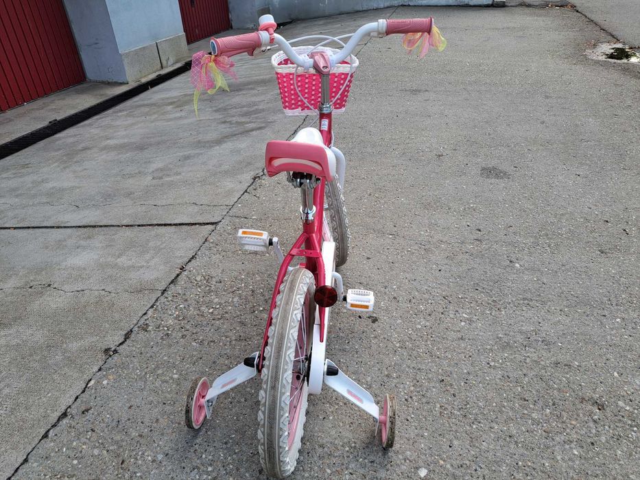 Bicileta ROYAL BABY Star Girl 16 Pink copii 4-7 ani