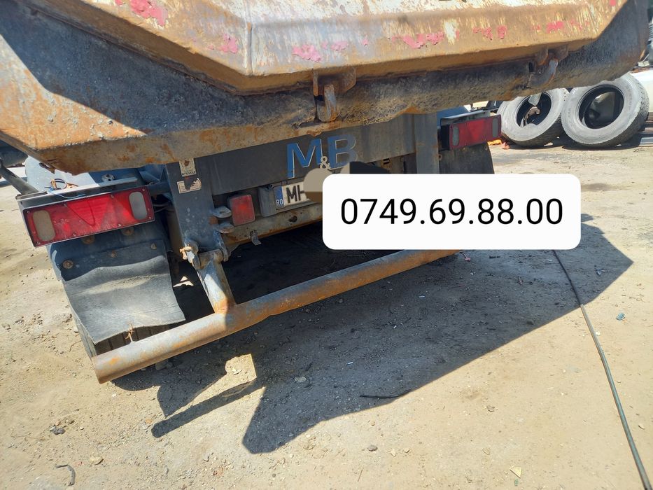 Ansamblu basculabil MAN  440  euro5 , semiremorca Langendorf