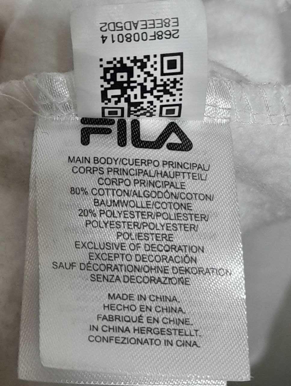 FILA cвитшот / толстовка  с молнией на четверть / 50р