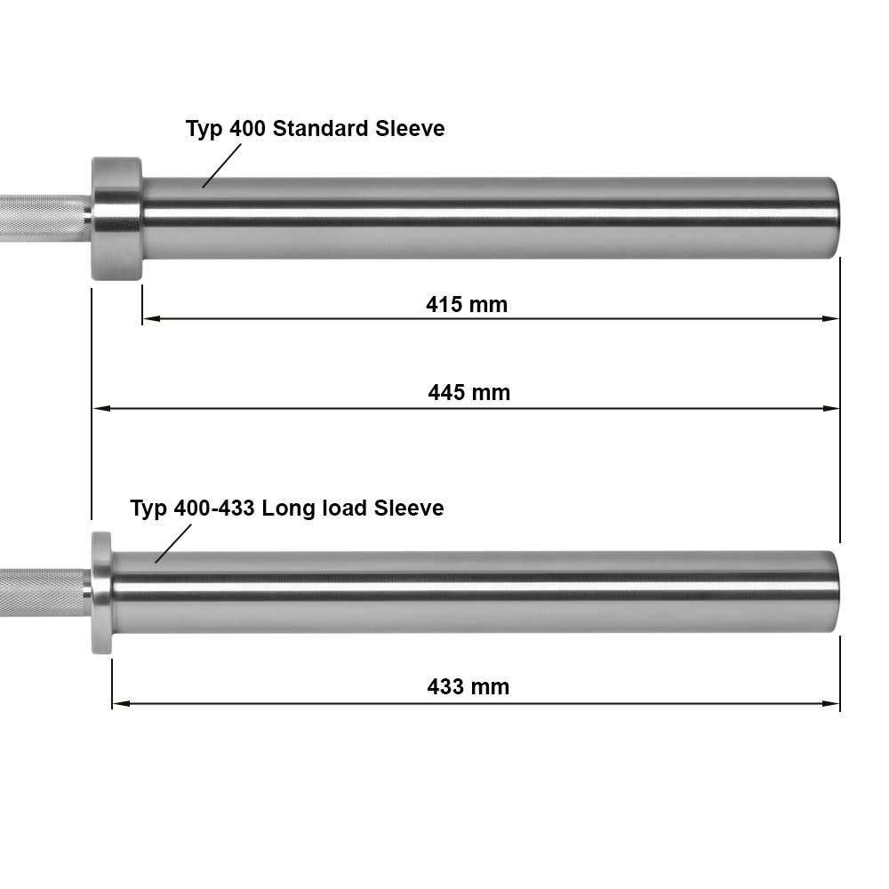 Олимпийски Лост 220 см, 20 кг- Капацитет 1200 кг, Raw Powerlifting Bar