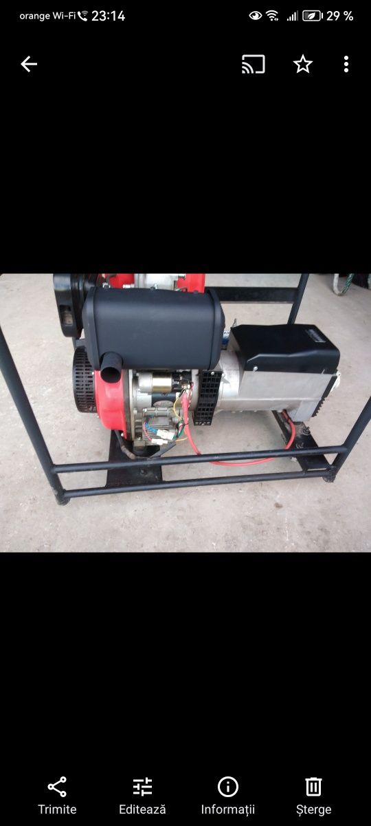 Generator diesel Isfa 8 kva 220v