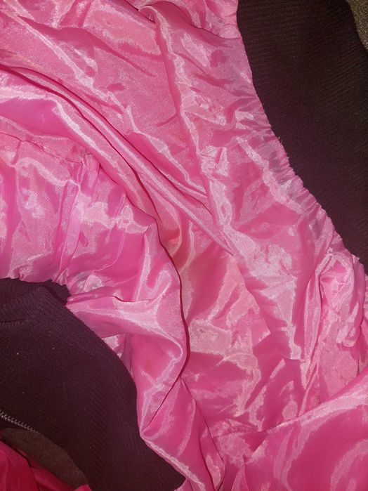 Jacheta subtire ciclam cambrata