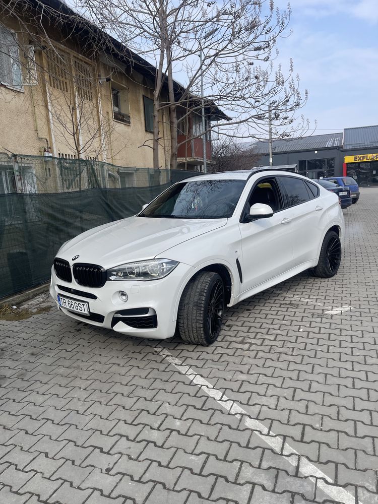 Bmw x6 2016 alb perlat