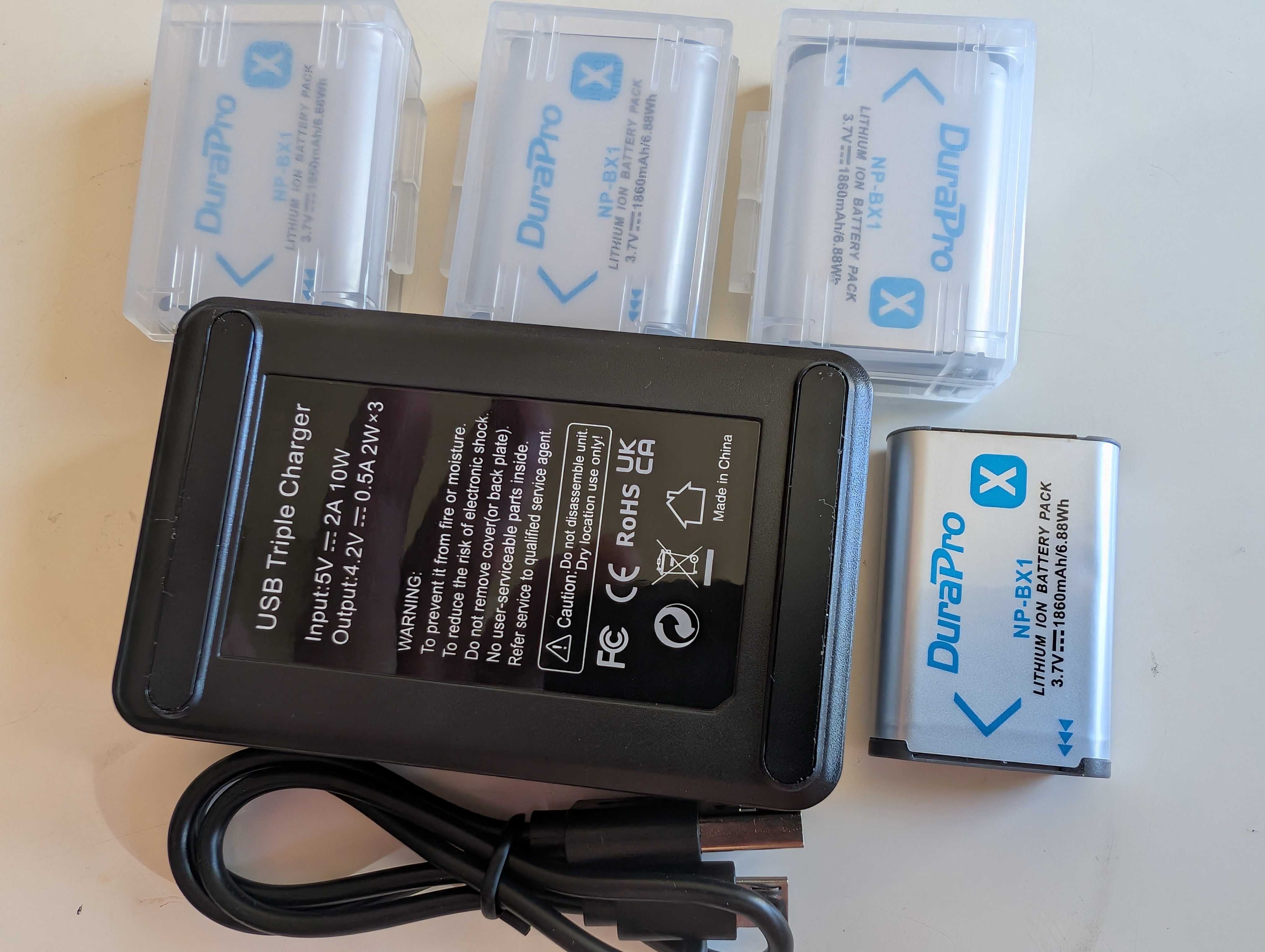 Лот от Li-ion Батерия NP-BG1/NP-FG1 и NP-BX1 за Sony