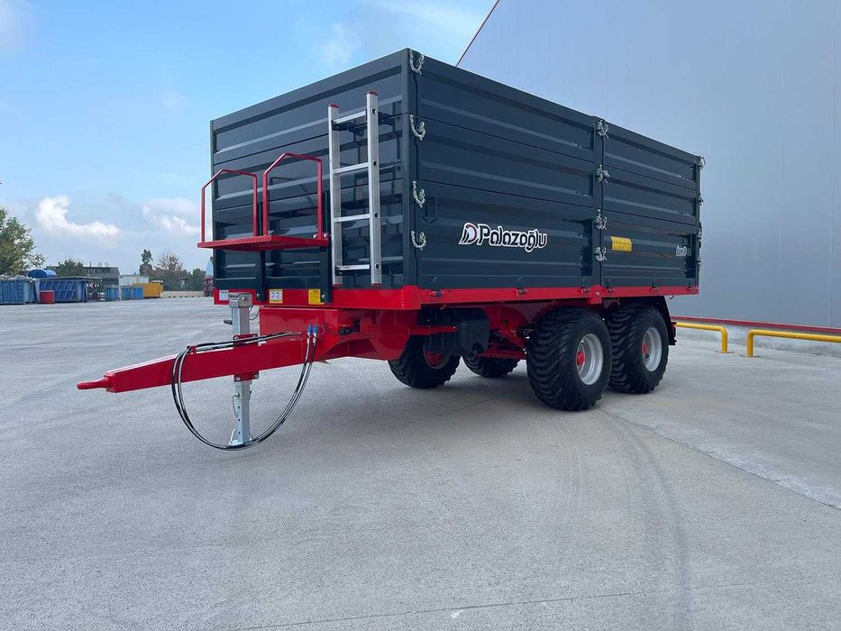 Remorca agricola, remorca transport, remorca cu axa tandem 6 tone