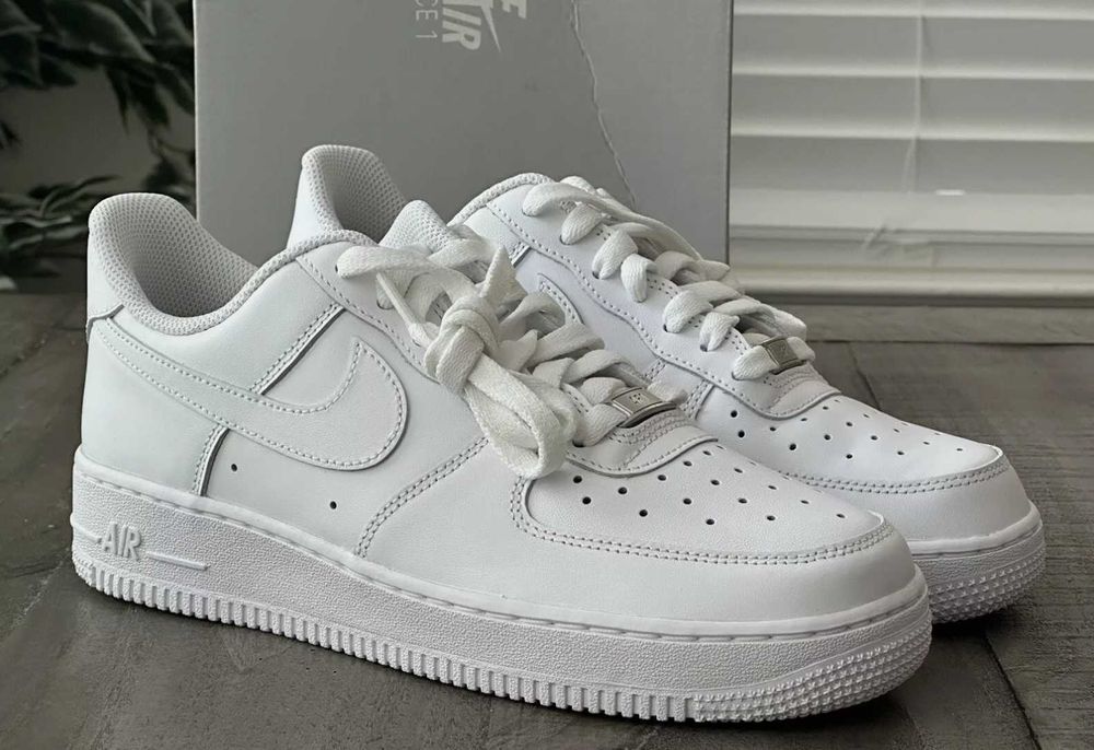 *NEW* Nike Air Force 1 Low Triple White - |BOX| - verificare colet