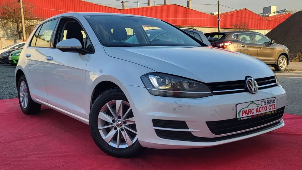 Volkswagen Golf Vw Golf 7 Alb Perlat 2014 /Garantie/Rate fixe/RevizieGR/LivrareGR
