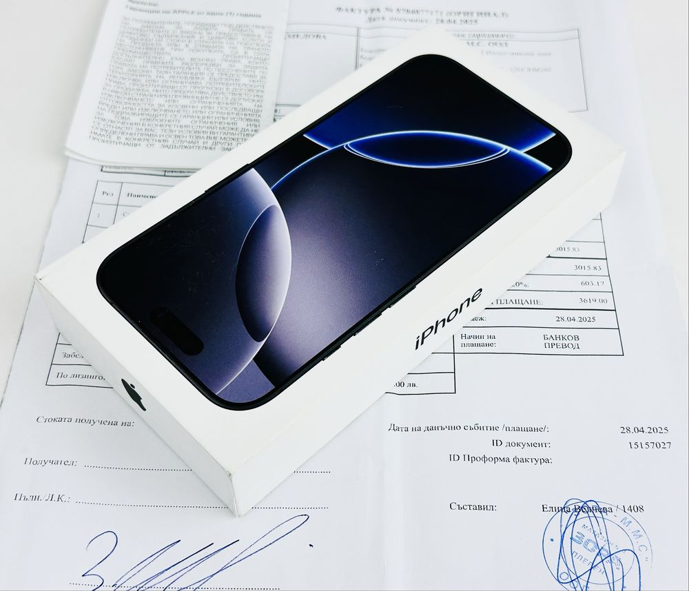 НОВ! Apple iPhone 16 Pro 1TB Black 2г. Гаранция!