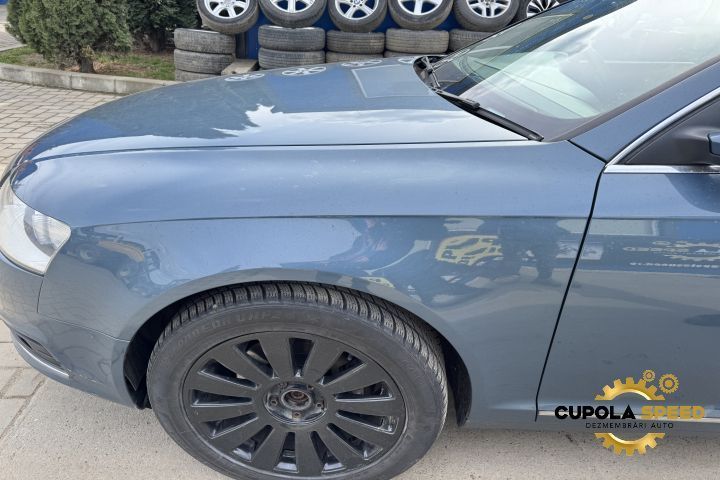 Aripa fata stanga culoare LX5Y Audi A6 4F/C6 [facelift] [2008 - 2011]