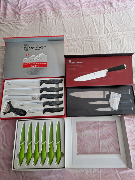 Cuțite bucătărie set complet