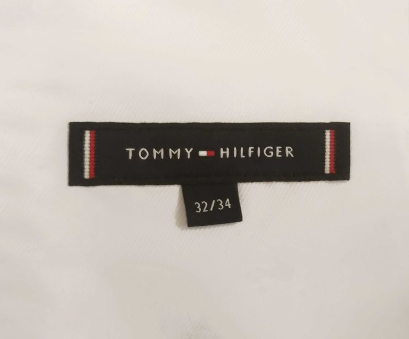 Pantaloni Tommy Hilfiger - Chino Flex White
