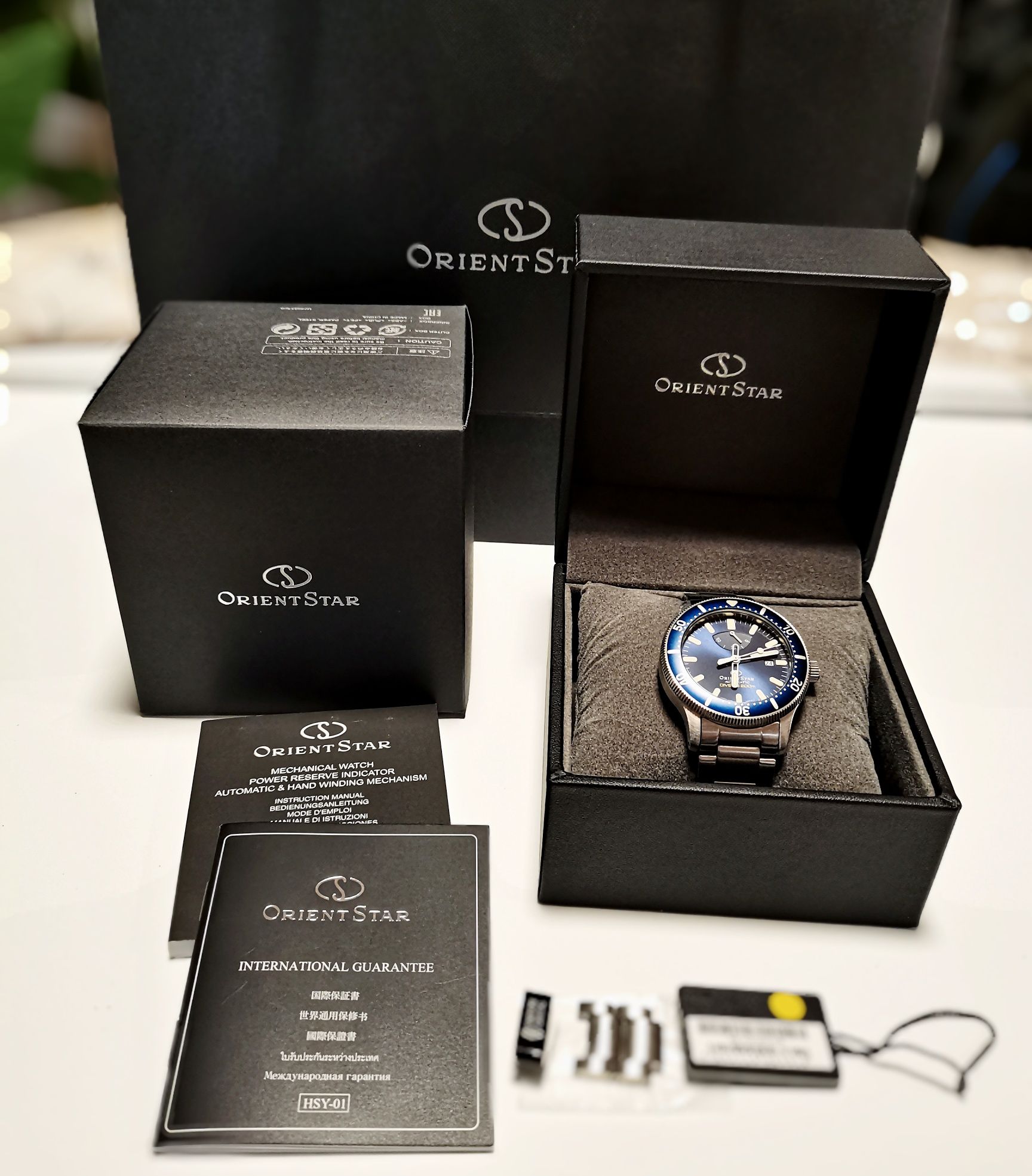 Нов часовник Orient Star RE-AU0302L - Гаранция