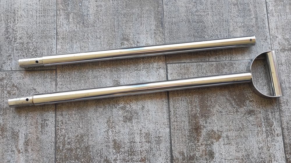 Дръжка, държач за лопата. Тръба от неръждаема стомана Офроуд, off-road