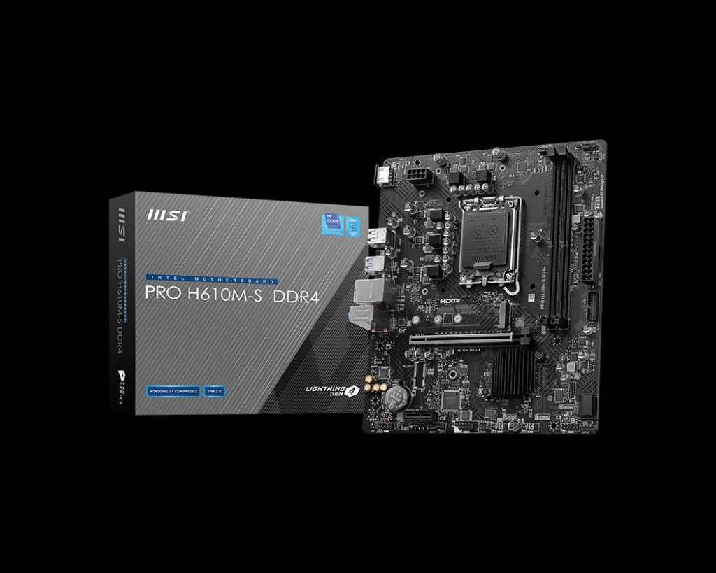 [НОВАЯ] Материнская плата MSI PRO H610M-S DDR4