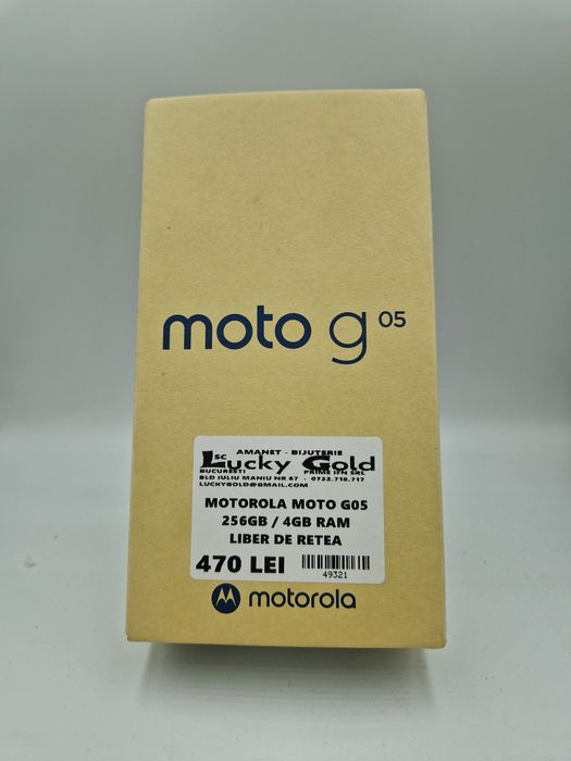 Motorola Moto G05 256GB / 4GB RAM GARANTIE  #49321
