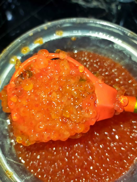 Икра форели малосольная