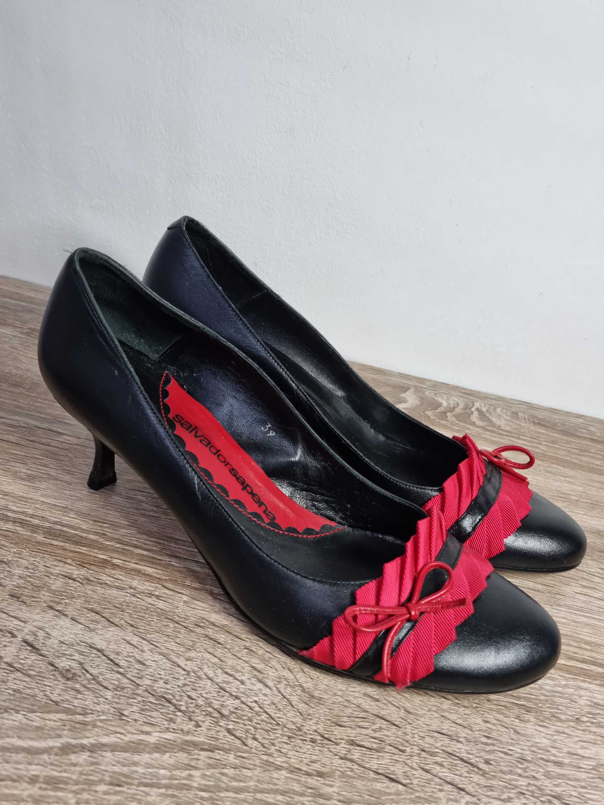 Pantofi Dama Savaldor Sapena 39 piele