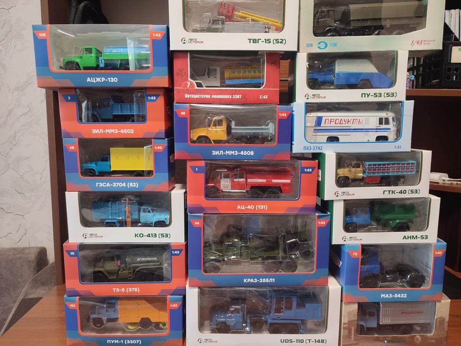 Масштабные модели 1:43