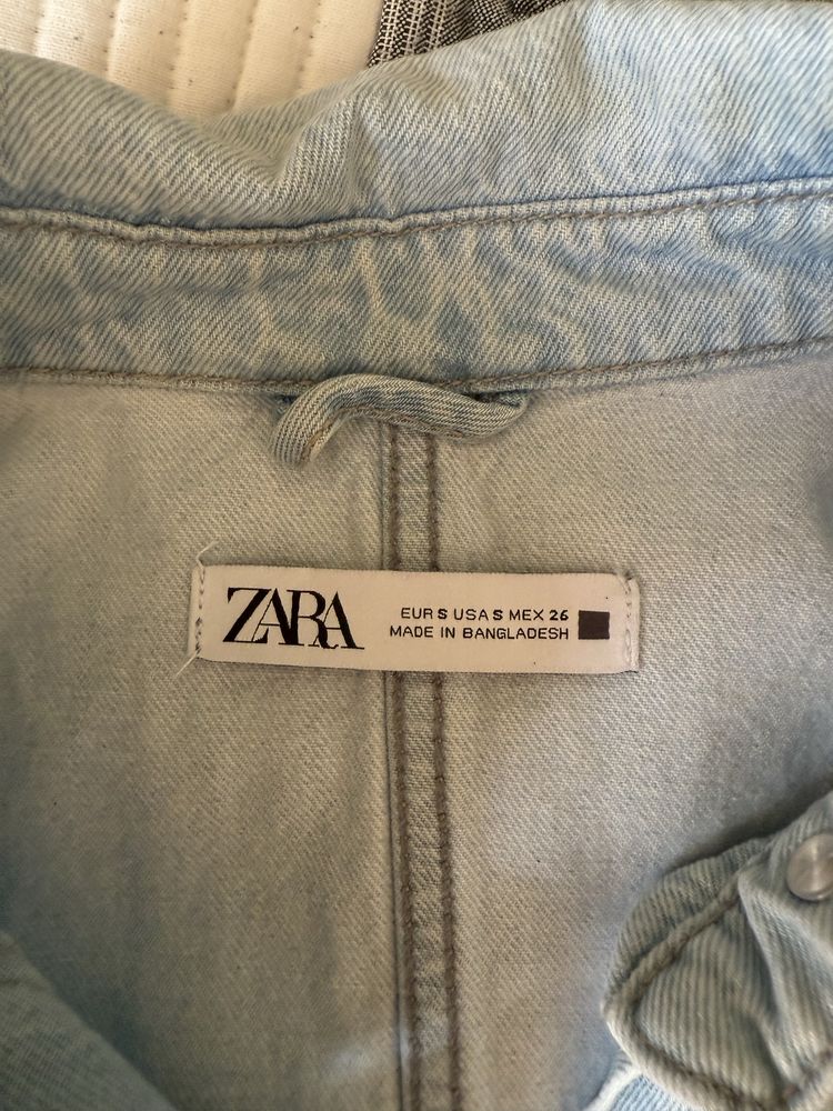 Късо дънкено яке Zara