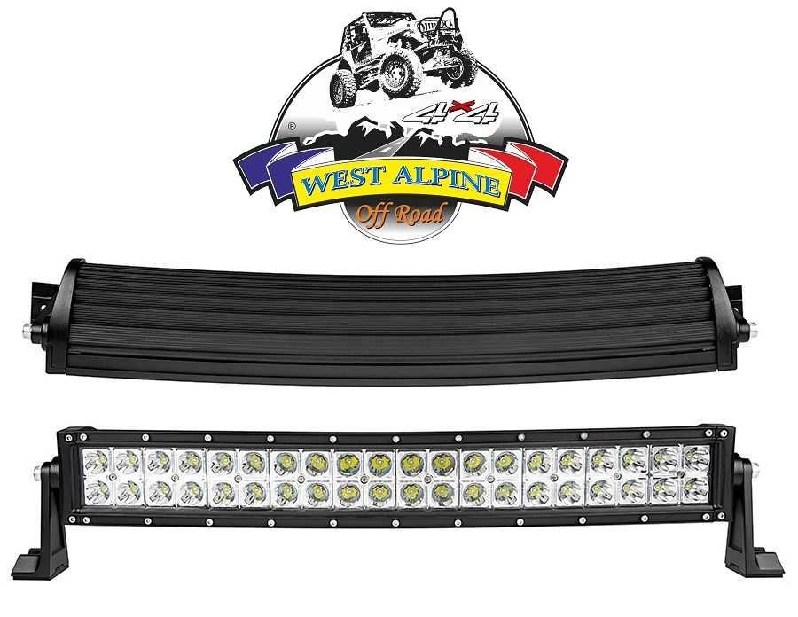 LED BAR auto CURBAT Putere: 288W - Lumina: SPOT 12V Lungime - 120 CM