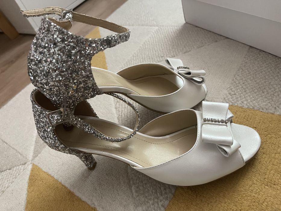 Sandale Mireasa/Ocazia Yvettes Silver