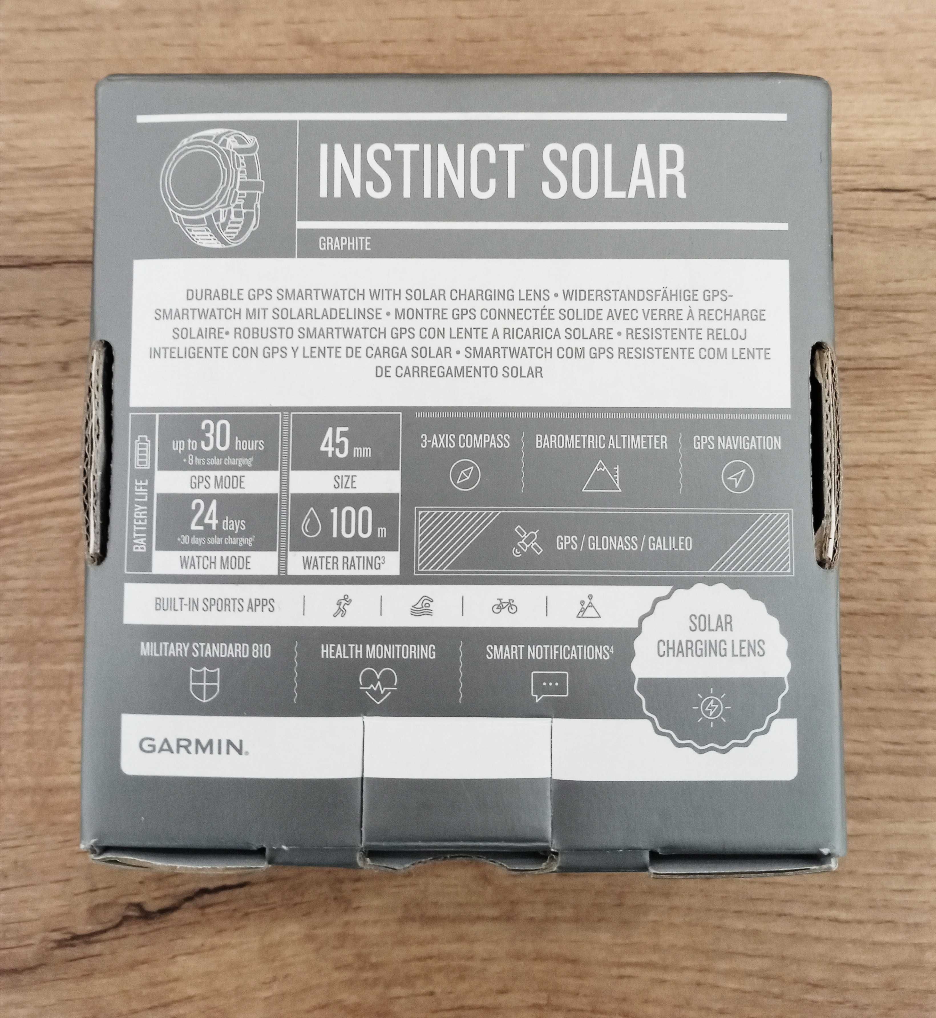 GARMIN Instinct Solar с Гаранция