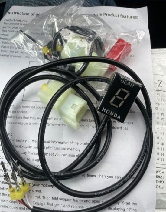 Gear indicator Honda indicator treapta viteze moto Honda CBR VFR F4I