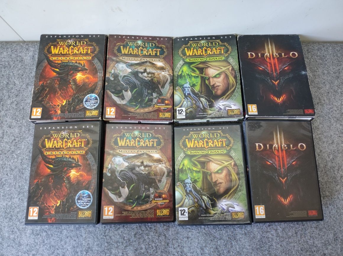 Jocuri pc World of Warcraft si Diablo