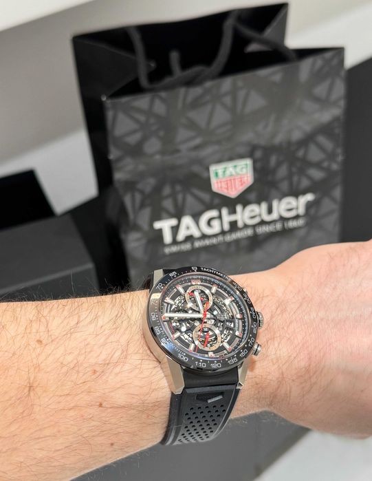tag carrera heuer керамика / скелет