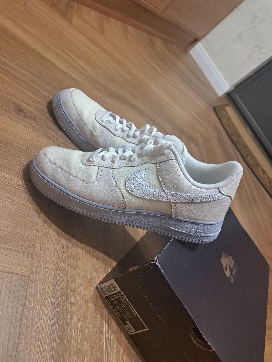 Nike Air Force 1 Low '07 LV8 EMB Summit White Blue Whisper